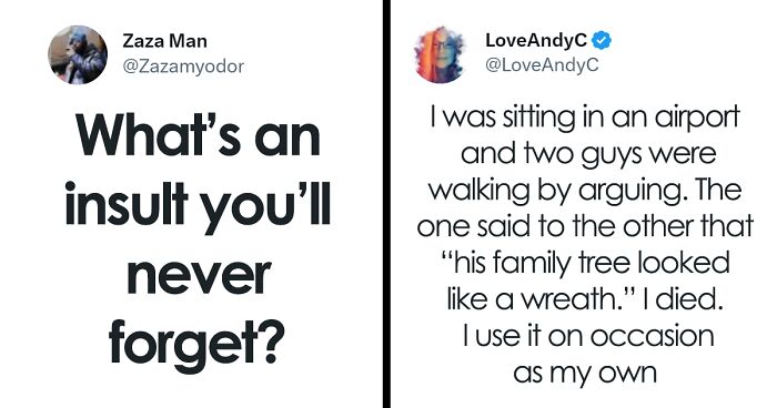 People Share Insults They’ve Received That They’ll Never Forget (96 Stories)