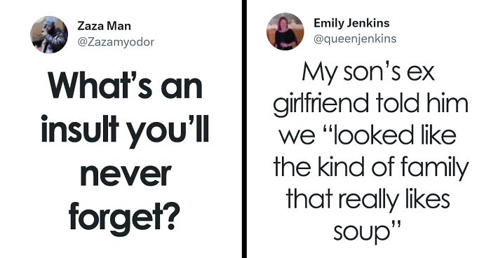 People Are Sharing The Most Brutal And Creative Insults That They'll Never Forget (96 Tweets)