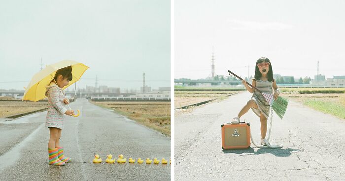 Japanese Photographer Captured 26 Sweet Photos Of His Then 4-Year-Old Daughter