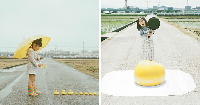 26 Adorable Pictures Of This 4-Year-Old Girl That Her Photographer Dad Captured In A Series Called “My Daughter Kanna”