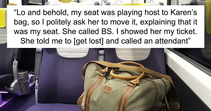 “I Whip Out My Laptop And Play A Few Computer Games”: ‘Karen’ Who Tries To Take Up Two Seats Gets Instant Karma