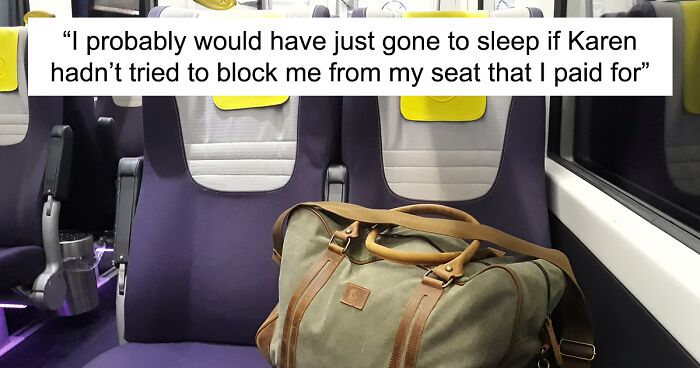 Woman Plots The Pettiest Revenge Against ‘Karen’ Who Refused To Move Her Bag From Her Prepaid Train Seat