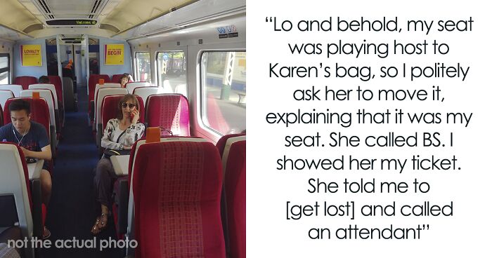 Woman Plots The Pettiest Revenge Against ‘Karen’ Who Refused To Move Her Bag From Her Prepaid Train Seat