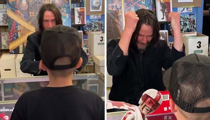 Keanu Reeves Shows The World That Fame Doesn’t Cost Kindness After The Cutest Interaction With 9 Y.O. Fan
