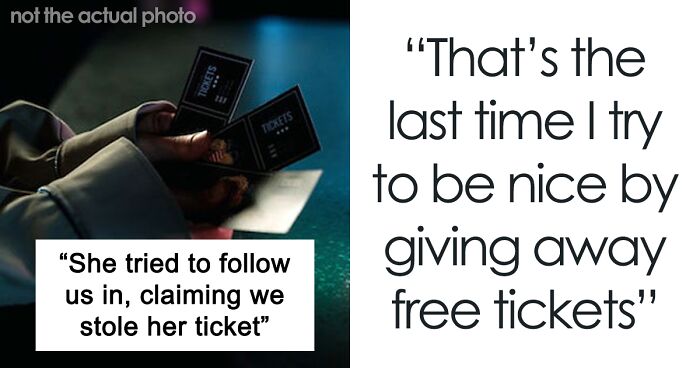 Person Gives Away £100 Ballet Ticket For Free, Entitled Woman Demands A Second One For Her Husband