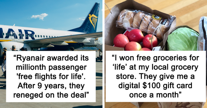 People Who Won A “Lifetime Supply” Of Something Share What They Won And How Long It Actually Lasted