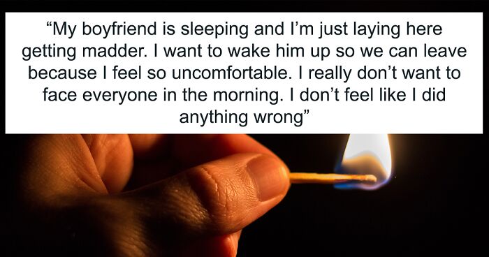 Girl Wonders If She Is A Jerk For Using A Match To Cover Up Smell Of Upset Stomach At Night