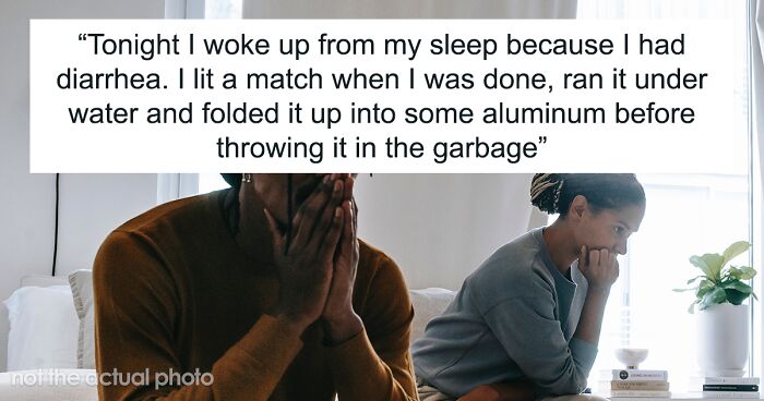 Girl Can’t Decide If She Was A Jerk For Using A Match To Cover Up Smell Of The Runs At Night