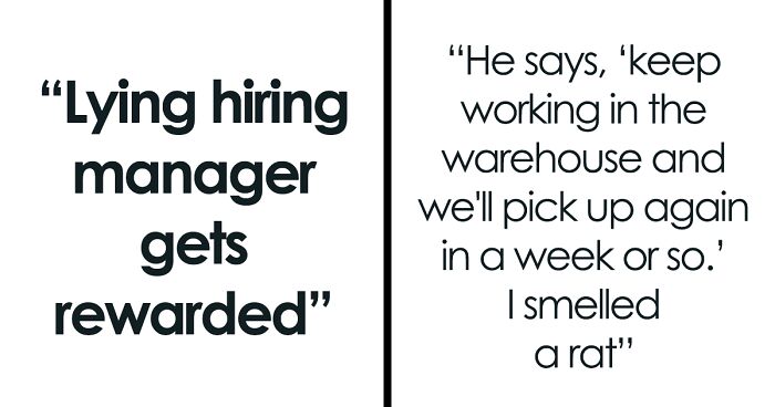 Lying Hiring Manager Gets Rewarded With Their Most Expensive Inventory Parts Being Hidden Away After New Hire Takes Revenge