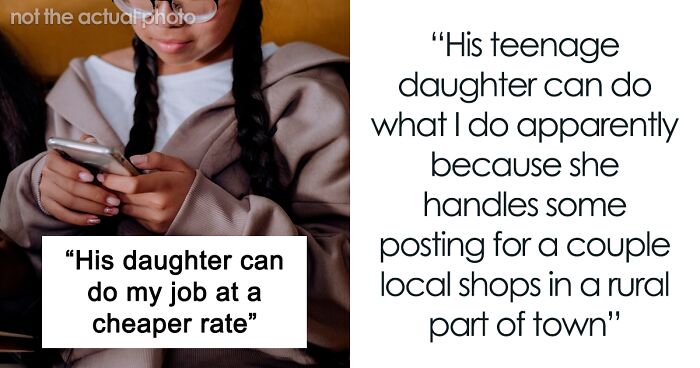 Efficient Employee Asks For A Raise, New Manager Threatens To Replace Them With His Teen Daughter At A Cheaper Rate