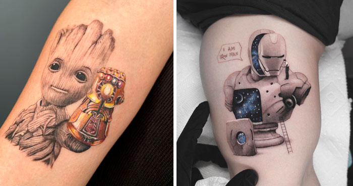 95 Marvel Tattoos That Would Make Stan Lee Proud