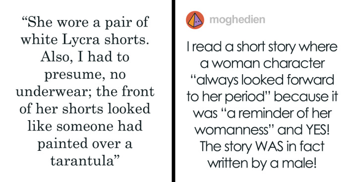 This Account Shares Examples Of Men Writing About Women That Resulted In Ridiculous Nonsense (126 New Pics)