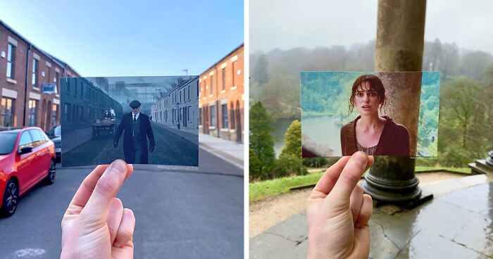 Photographer Matches Movie And TV Show Scenes With Their Filming Locations In Real Life (70 New Pics)