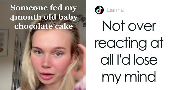 Mom Goes Viral With 1.2M Views On TikTok After Sharing That Somebody Decided To Give Her 4-Month-Old Baby Chocolate Cake