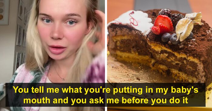 Mom Wonders If She Was Overreacting When She Stormed Out Of House Of Person Who Gave Her 4-Month-Old Baby Their First Piece Of Chocolate Cake