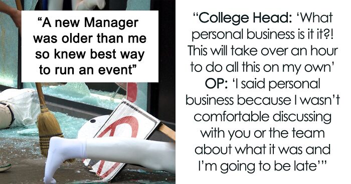 Manager Left High And Dry To Deal With An Event’s Fallout After Pretending To Know Best