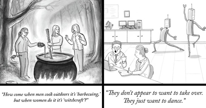 70 Witty One-Panel Comics By The New Yorker Cartoonist Navied Mahdavian