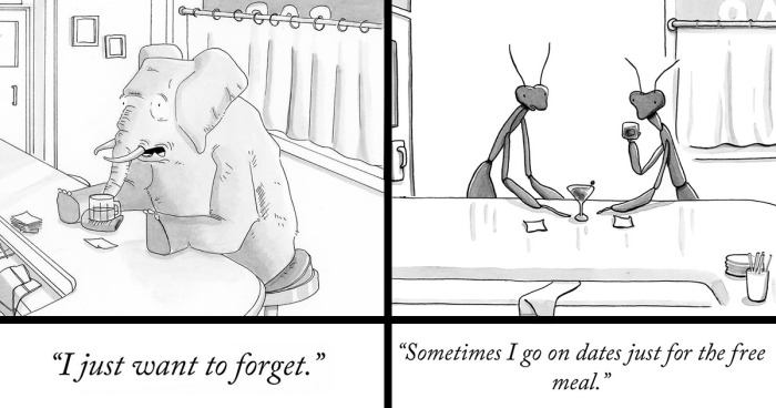 70 Clever One-Panel Comics By The Talented New Yorker Cartoonist Navied Mahdavian