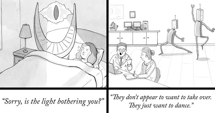 From Relatable To Absurd: 40 Witty One-Panel Comics By The New Yorker Cartoonist