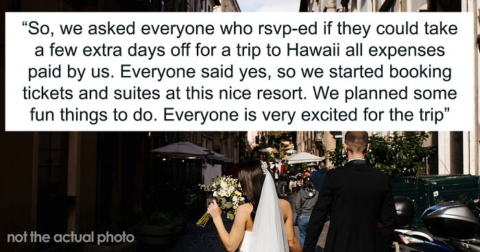 This Bride-To-Be Changed Her Wedding Plans To Include A Trip To Hawaii But Did Not Reinvite Her Sister, Online Folks Backed Her Up