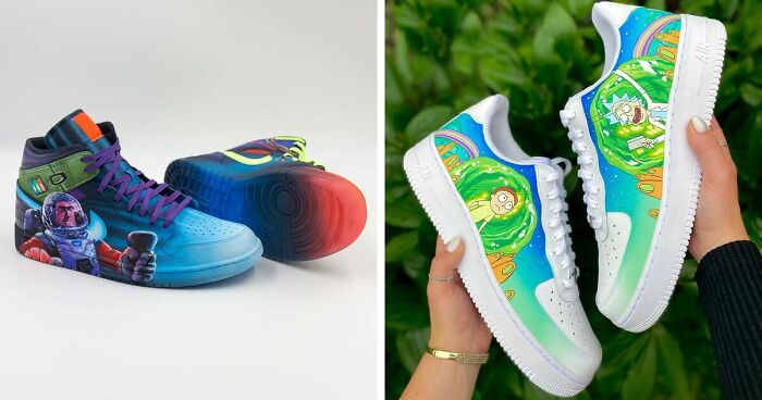 Sneakers Are My Canvas, And Here Are Designs That I Made