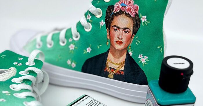 My Artistic Sneaker Collection: 45 Hand-Painted Designs