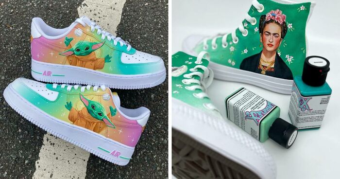 Sneakers Are My Canvas, And Here Are Designs That I Made