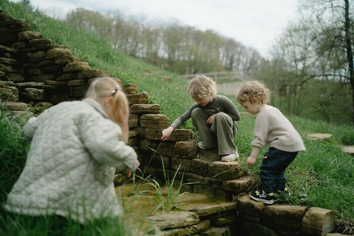 Kids Playing Outside 