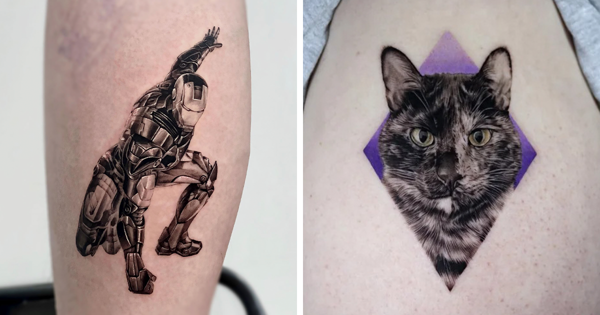 105 Super Realistic Tattoos That Are Purely Amazing | Bored Panda