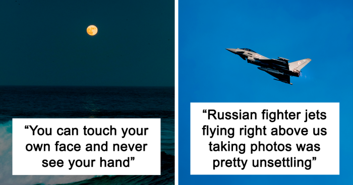 People Who Work Out At Sea Share The Most Interesting Things They've Witnessed (42 Answers)