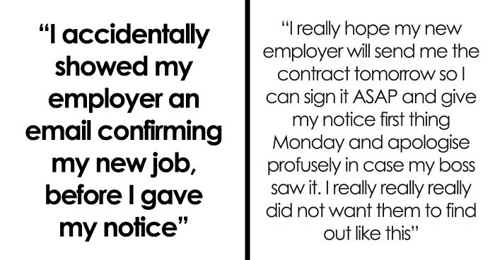 “I Now Have An Even Better Reason To Feel Bad”: Employee Accidentally Shows CEO Email Confirming A New Job Before Giving Two-Week Notice