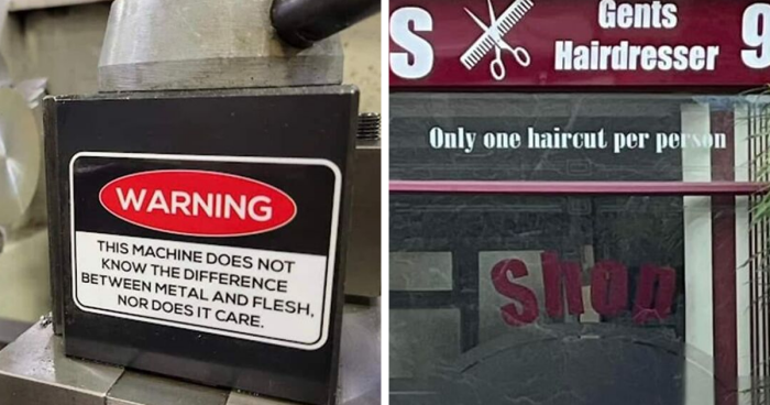 69 Amusing Signs That People Just Had To Share With This Online Community