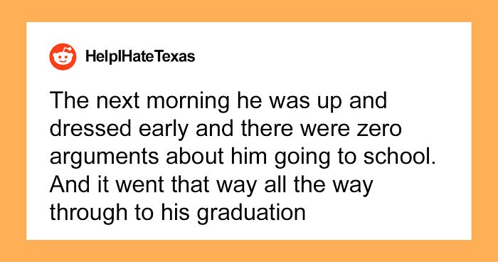 16-Year-Old Texan Won't Stop Skipping School, So His Mom Asks A Cop To Play A Trick On Him