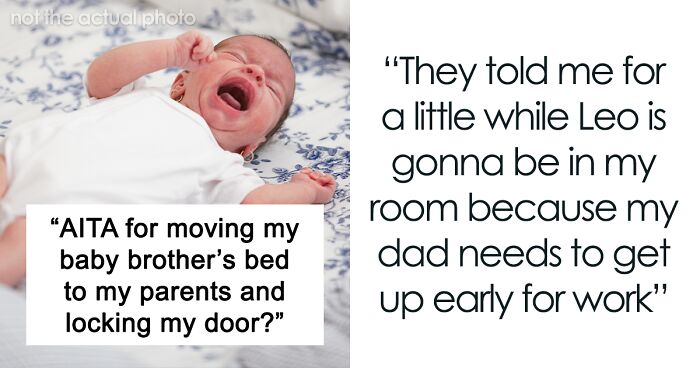 Annoyed And Tired Teen Refuses To Share A Room With His Baby Brother, Drama Ensues