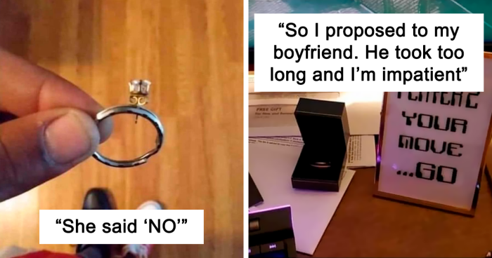 “That’s It, I’m Proposal Shaming”: 37 Times People Couldn’t Hold Back From Roasting Tragic Proposals