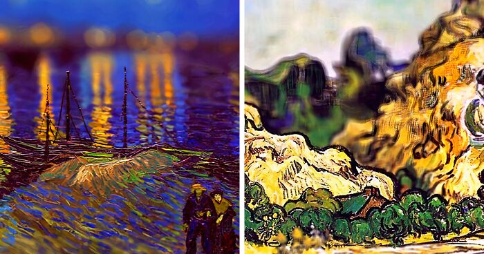 Van Gogh's Paintings Reimagined: 16 Tilt-Shift Creations By This Artist