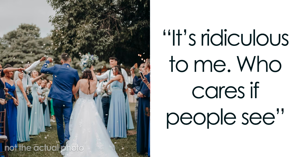 Woman Wears Red Dress To Cousin's Wedding To Show That She Slept