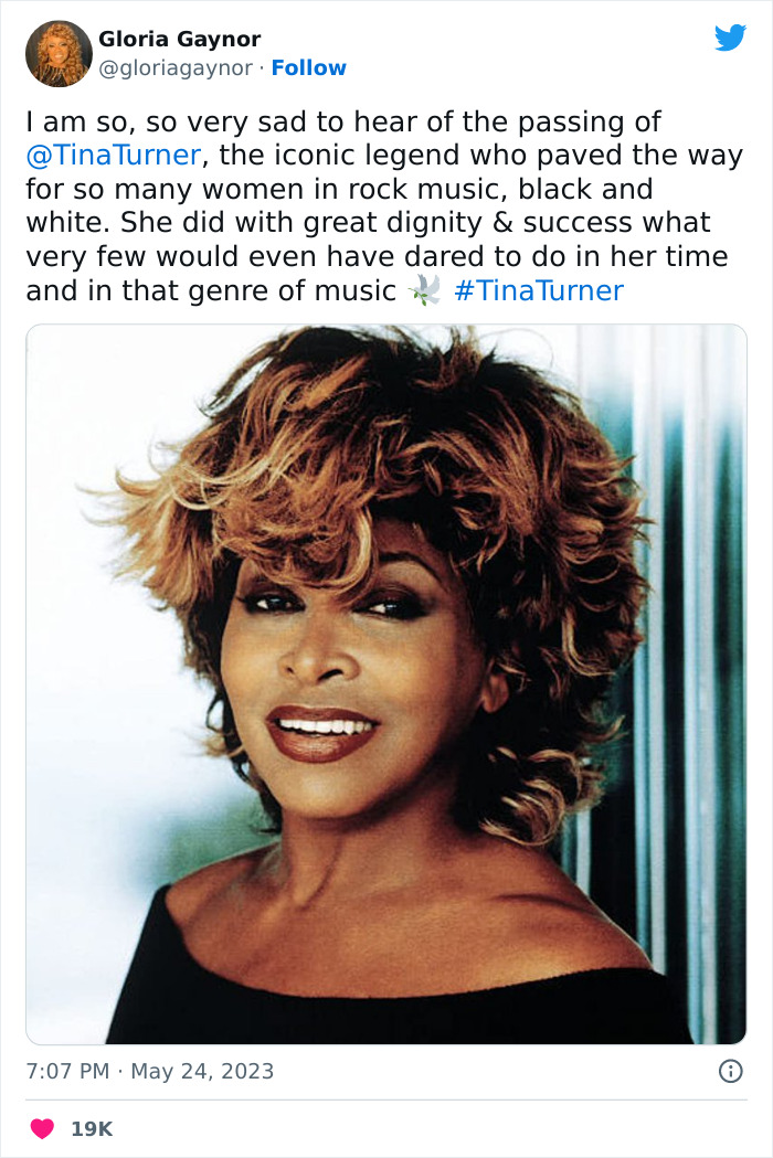 The World Says Goodbye To The Legendary Tina Turner In 40 Moving ...