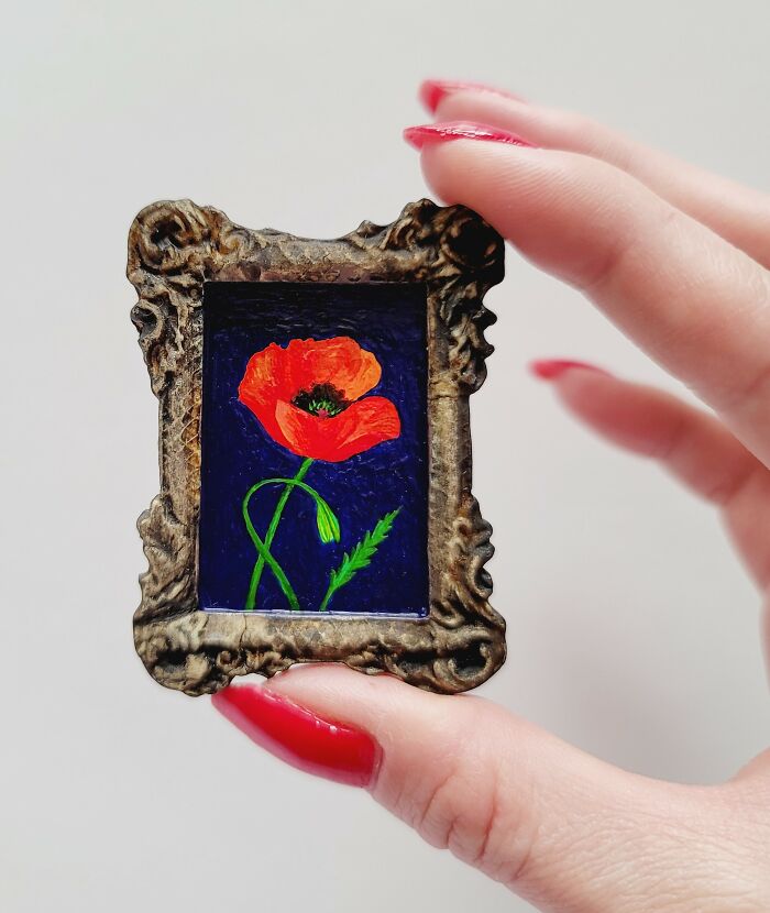 Small Delights: Discovering The Enchanting World Of Canadian Artist's Miniature Paintings