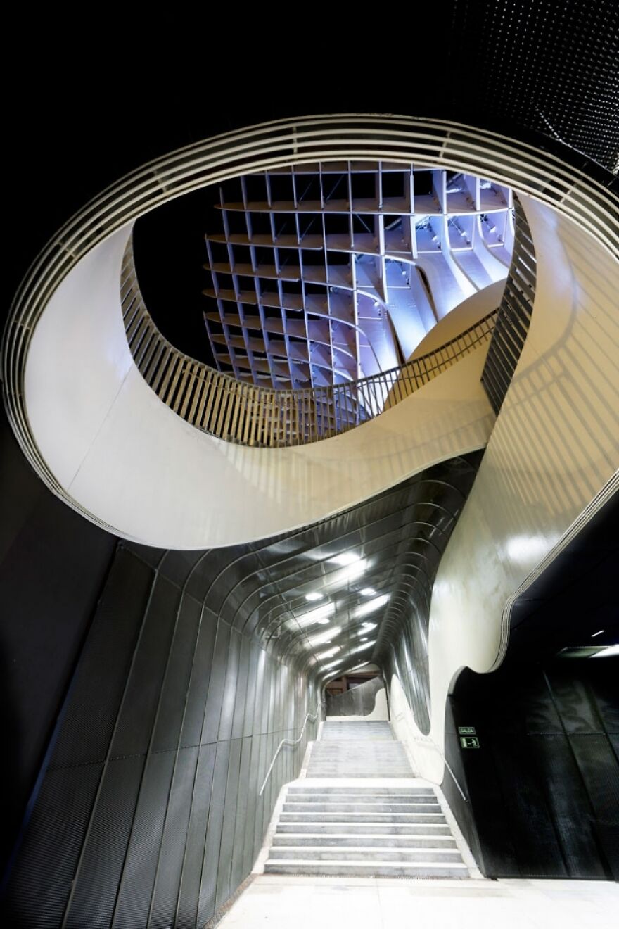 The Metropol Parasol In Seville, Spain