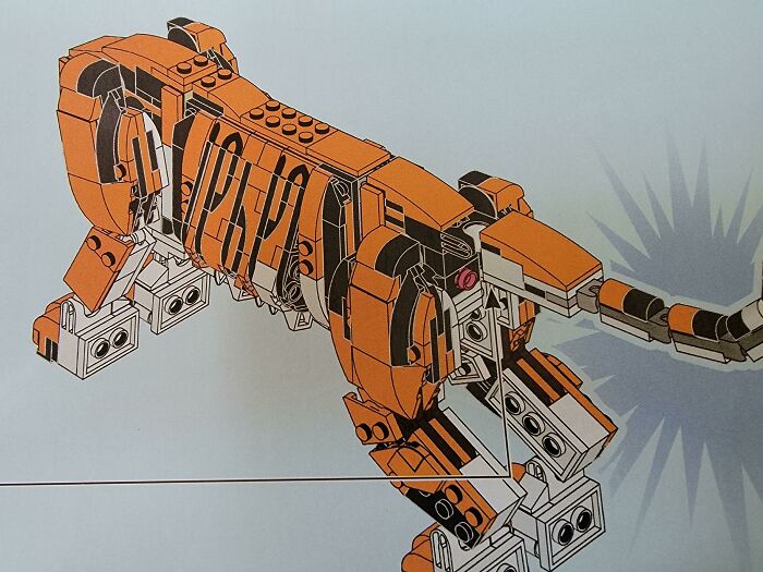My Son Just Asked Me Why The Tiger Had A Little Flower Under Its Tail... Thanks For The Detailed LEGO