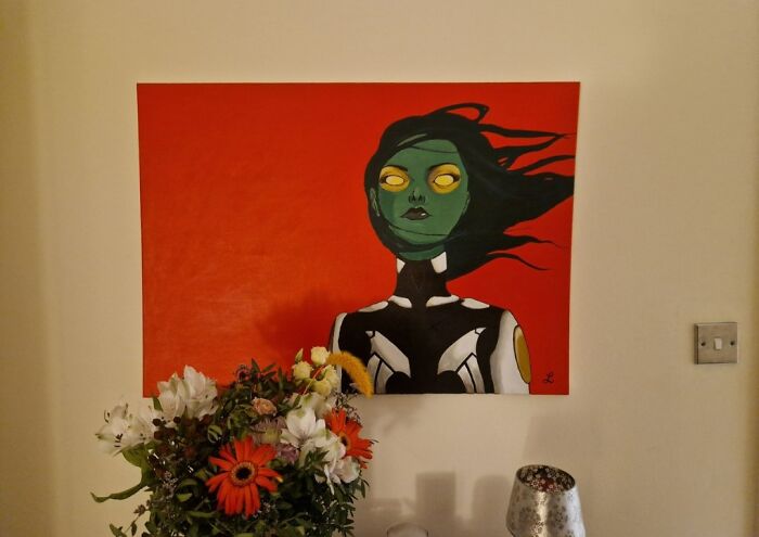 My Gamora Painting
