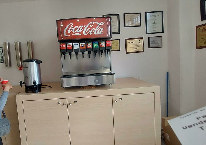 This Dentist Has A Free Soda Machine, And Coffee In The Lobby