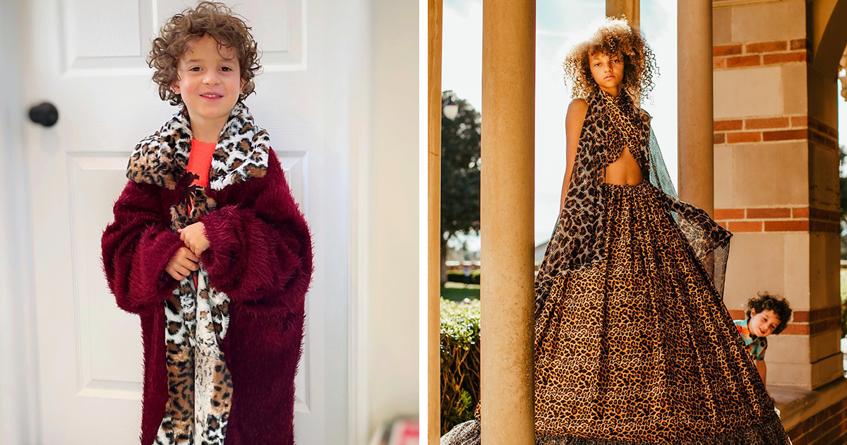 This 7-Year-Old Boy Is A Fashion Designer And Here Are His 37 Creations 