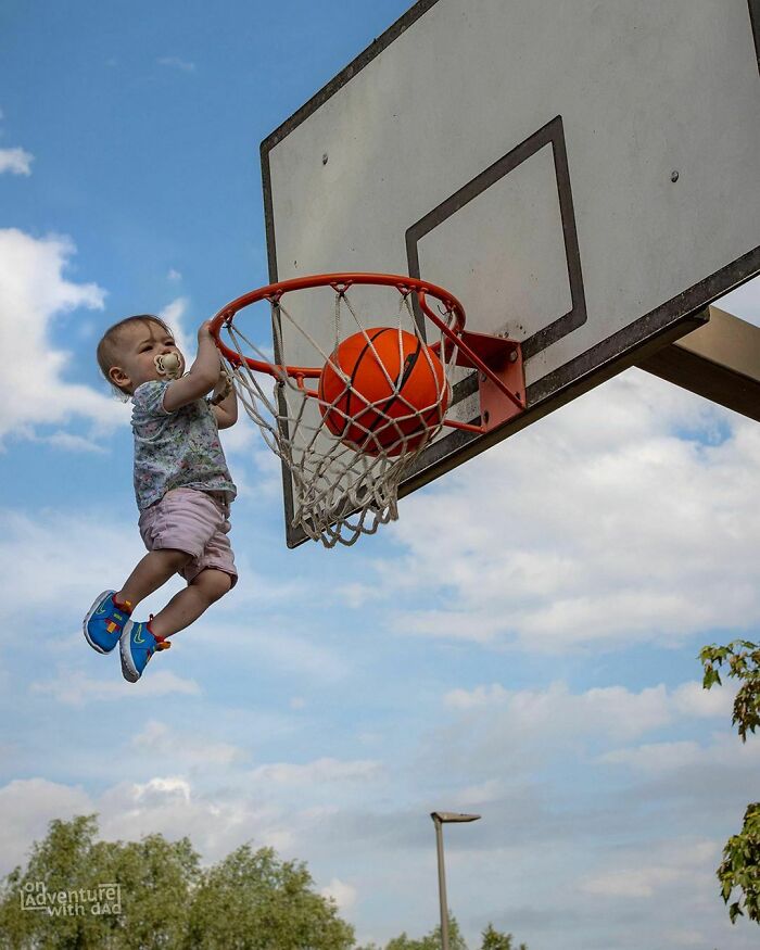 Aster Was Inspired By The Nba Playoffs So She Got The New Easy On Easy Go Shoes From @nike To Play A Match Against Dad. Can You Guess Who Won?