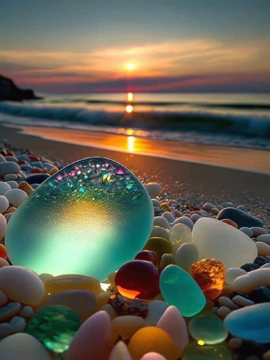 Sea Glass And Beach Glass Images