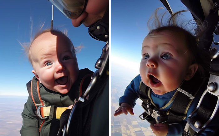 “Preschool Skydiving Classes”: 25 Humorous AI-Generated Images By Timothy J. Nemeth