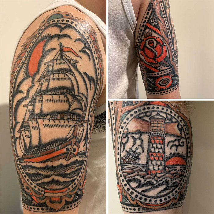 Trending Styles American Traditional Tattoos in Los Angeles