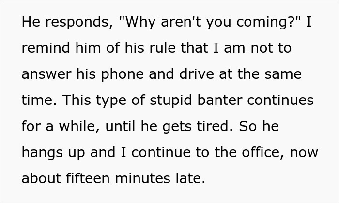 Boss Confiscates Employee’s Company Cell Phone Because He Doesn’t ‘Deserve’ It, Gets Angry When His Employee Ignores His Calls