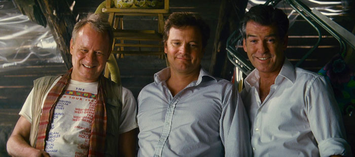 Bill, Harry And Sam looking and smiling from Mamma Mia!